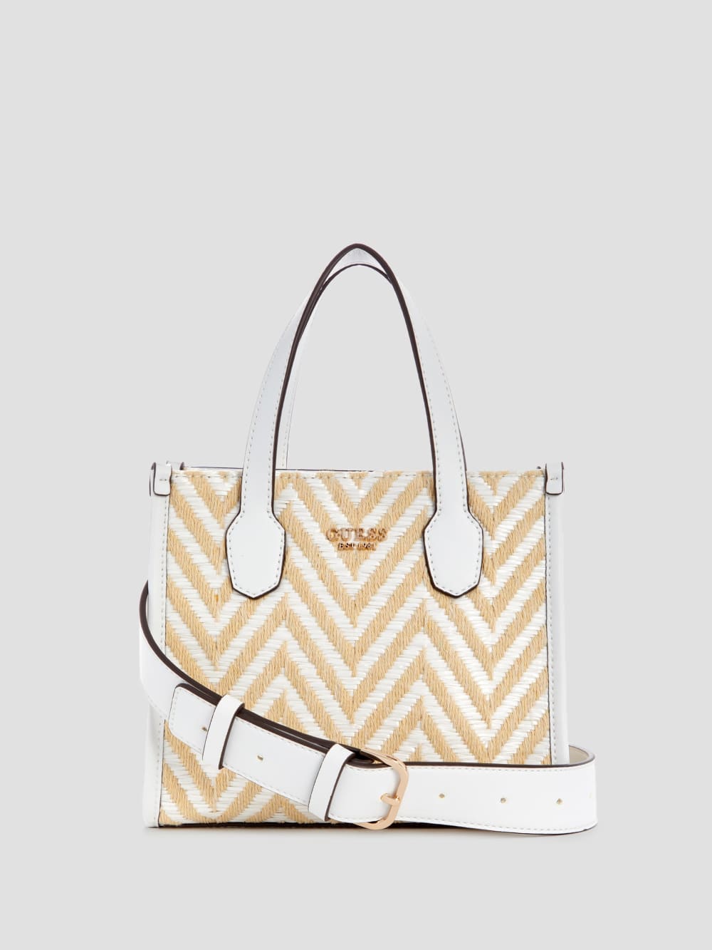 Silvana Chevron Mini Tote - Guess
