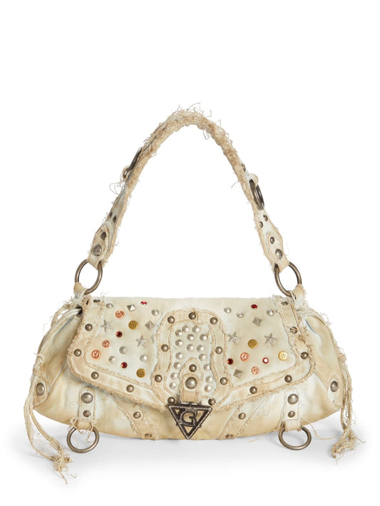 maxi claudia denim bag - Guess