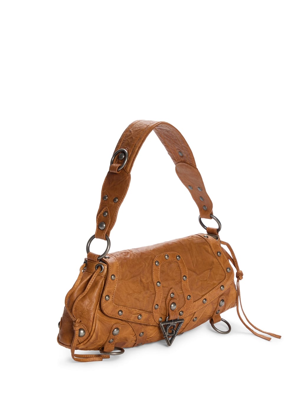 maxi claudia leather bag - Guess