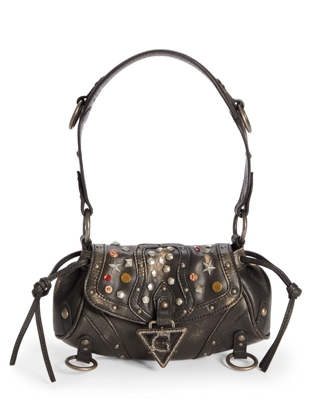 mini claudia leather bag - Guess