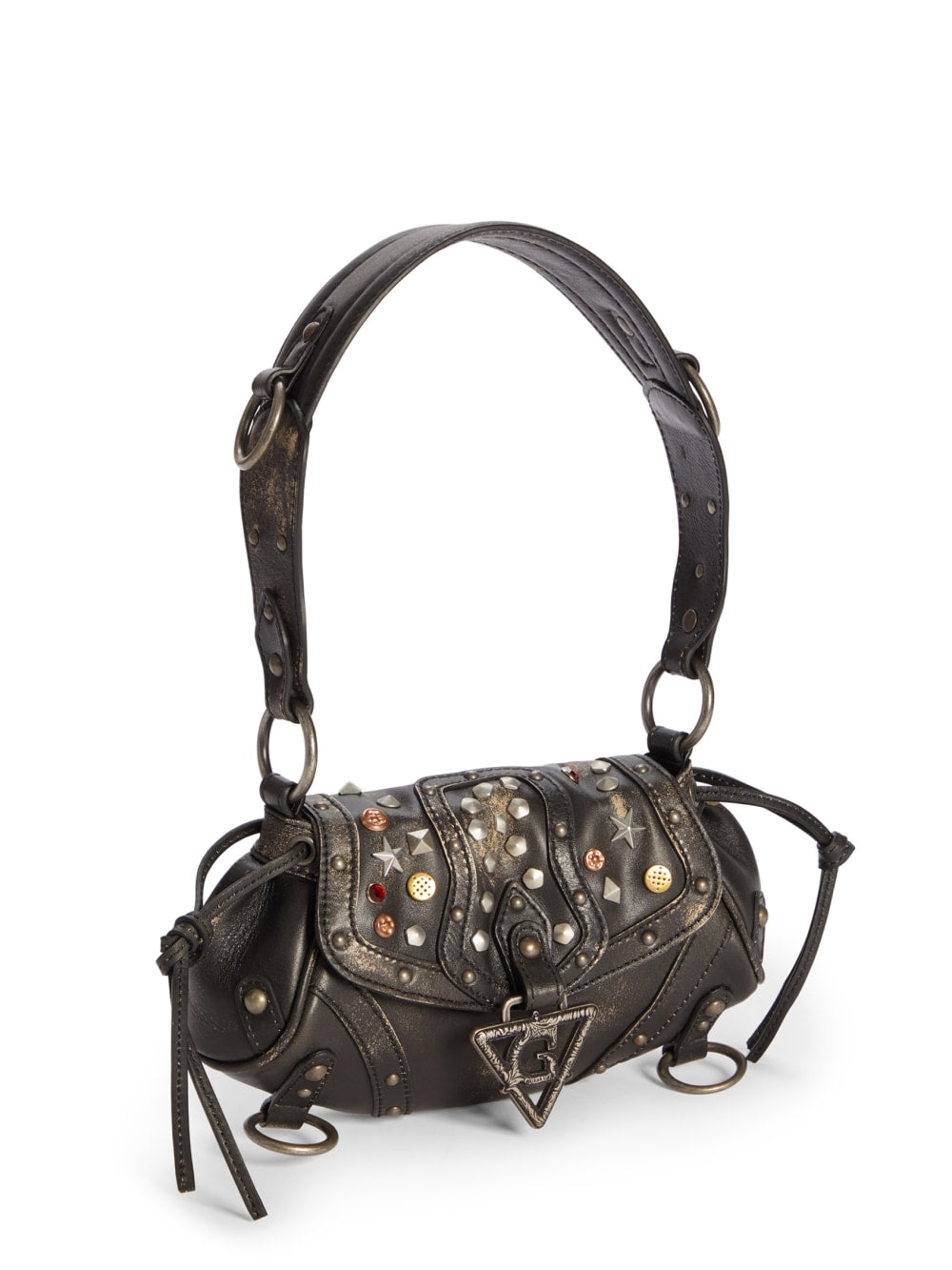 mini claudia leather bag - Guess