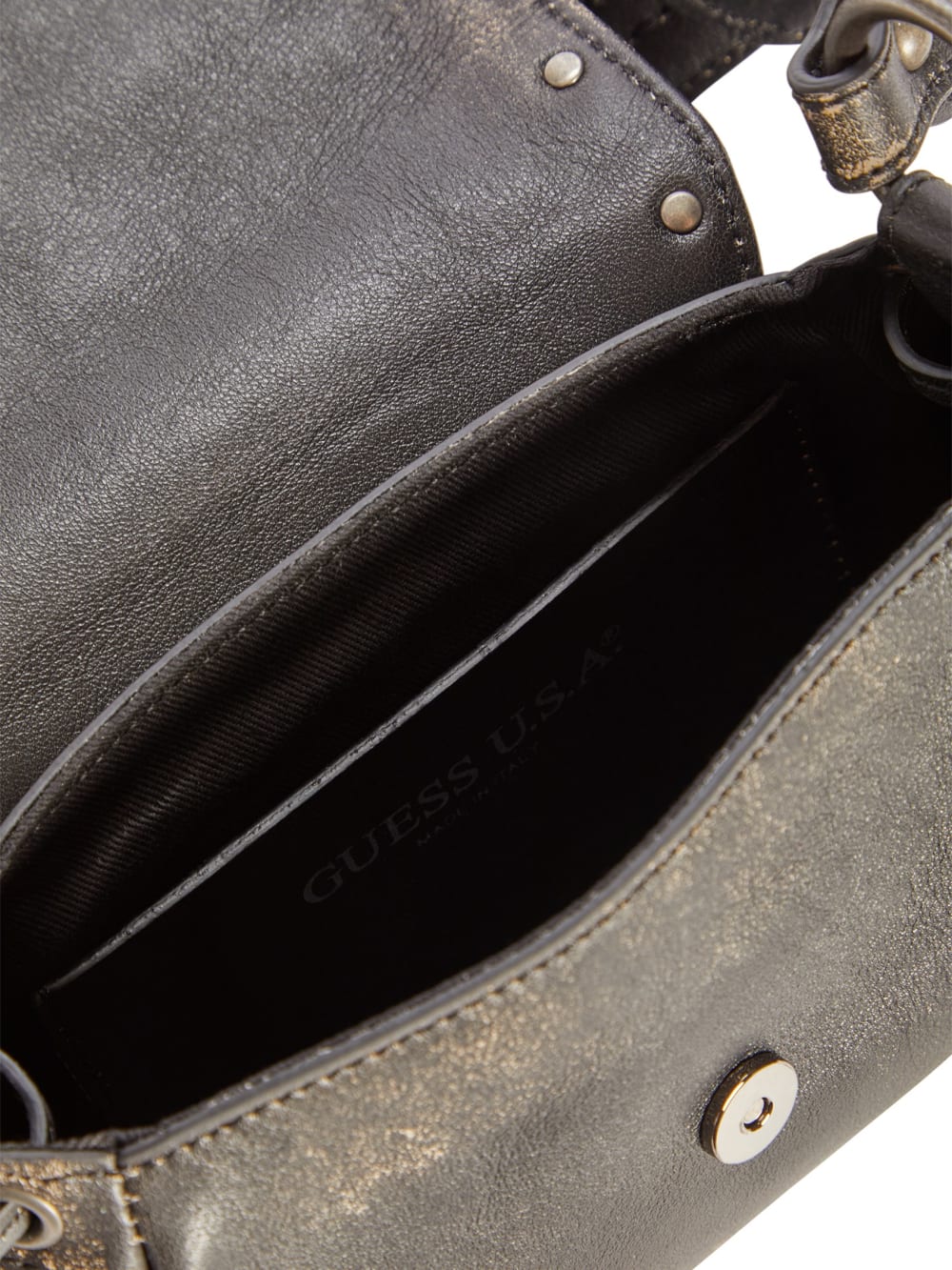 mini claudia leather bag - Guess
