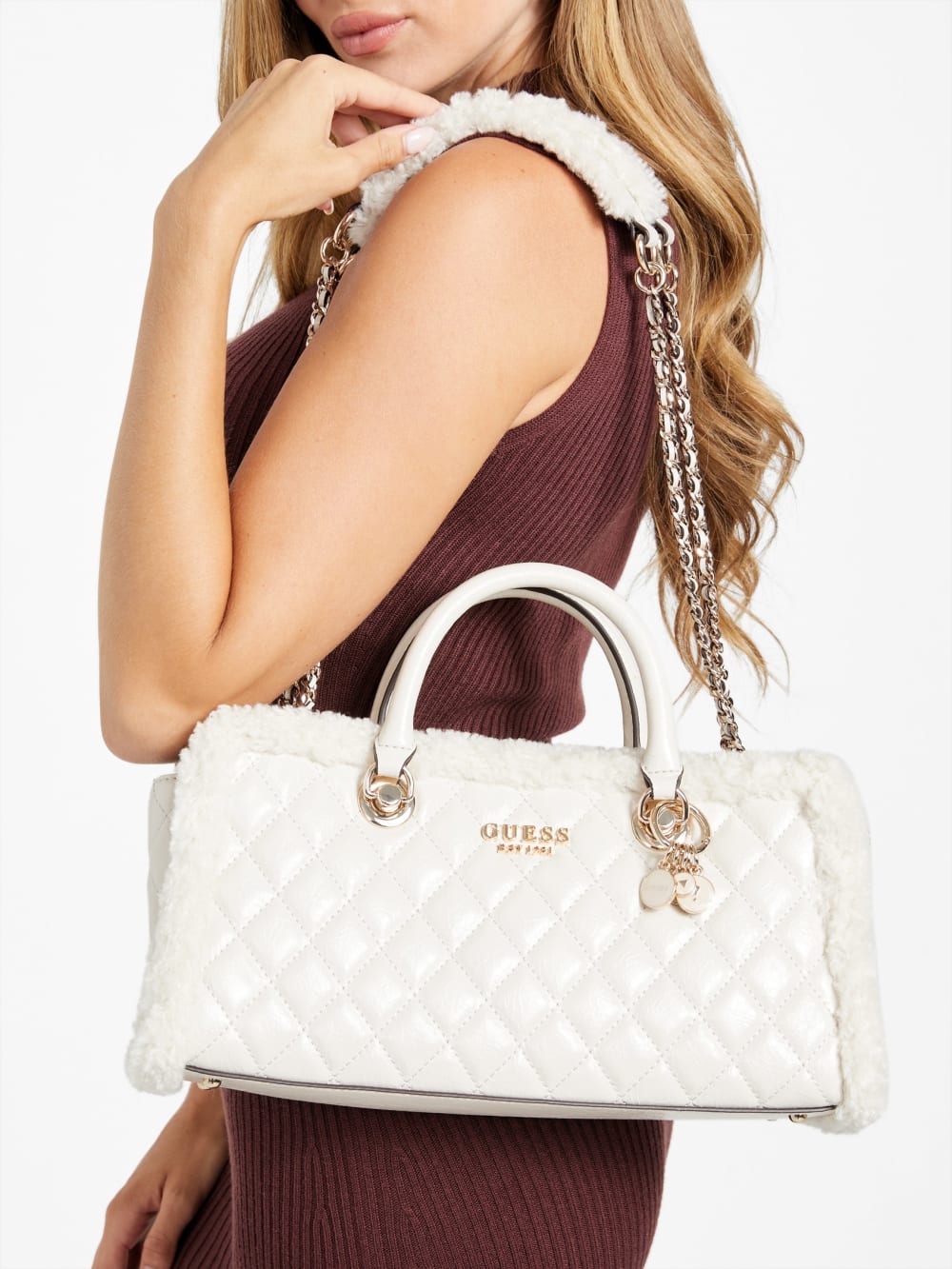 Cristi Shoulder Satchel - Guess