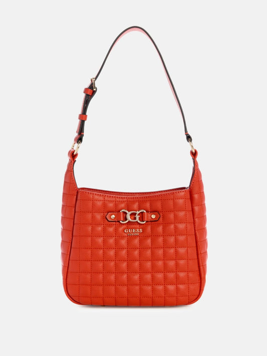 Nadira Quilted Hobo Bag - Guess