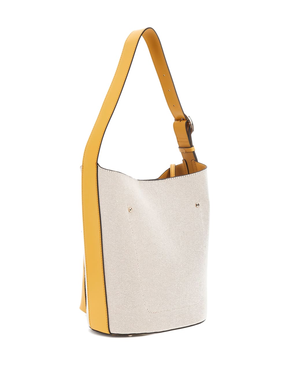 Nicolette Canvas Large Bucket Bag - Guess