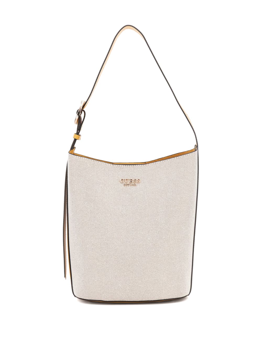 Nicolette Canvas Large Bucket Bag - Guess