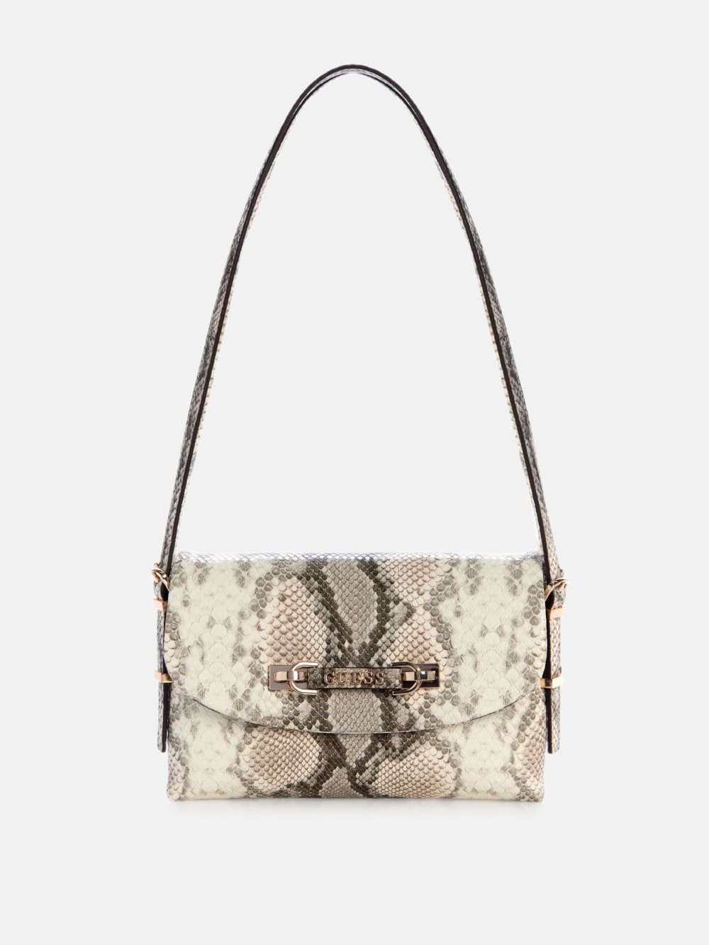 Lefia Snakeskin  Shoulder Bag - Guess