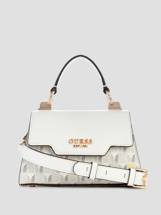 Hallie Mini Fold-Over Flap Bag - Guess