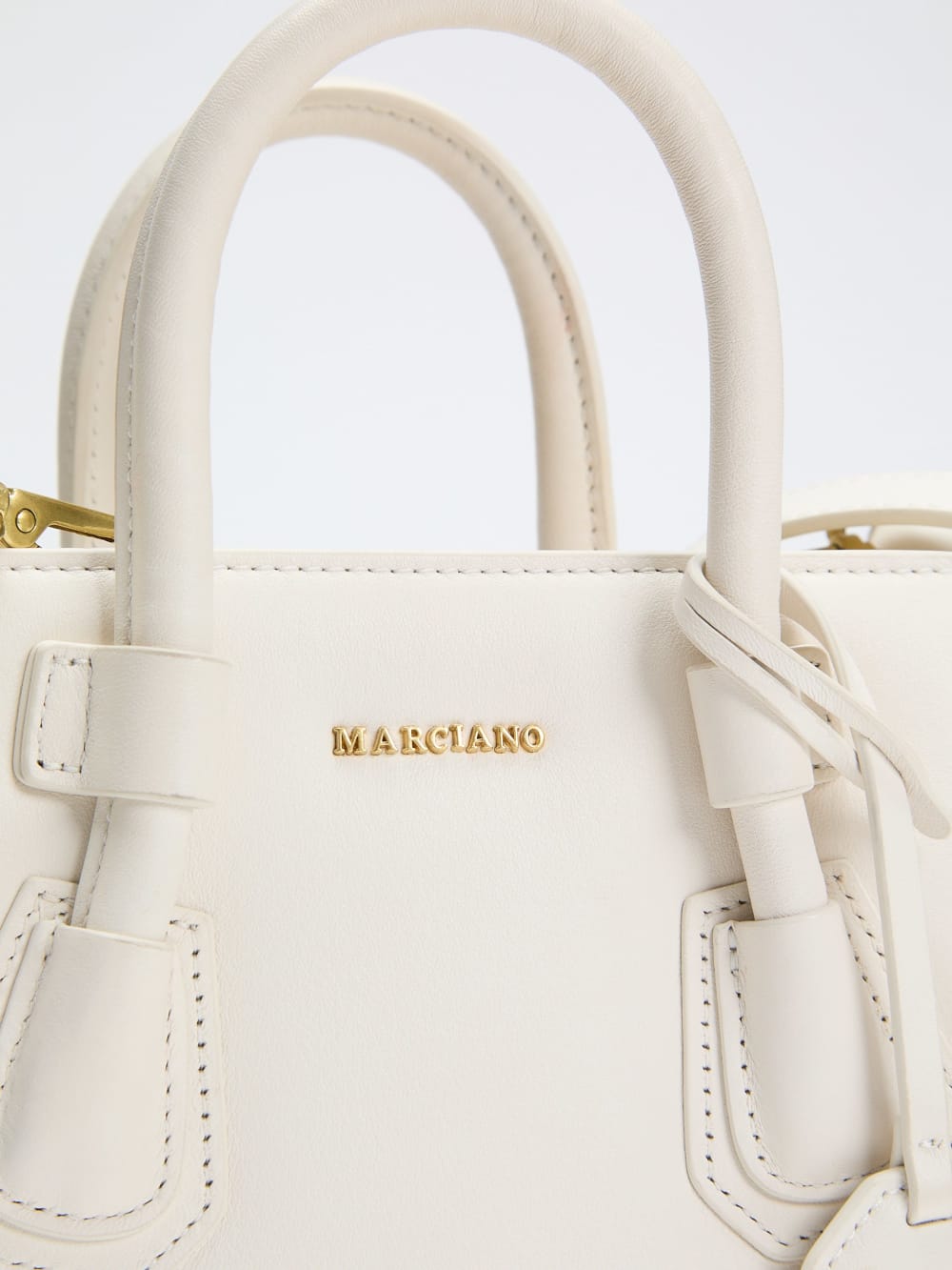 Merava Leather Mini Satchel - Guess