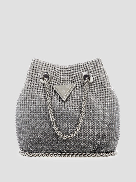 Zalina Ombr  Rhinestone Pouch - Guess