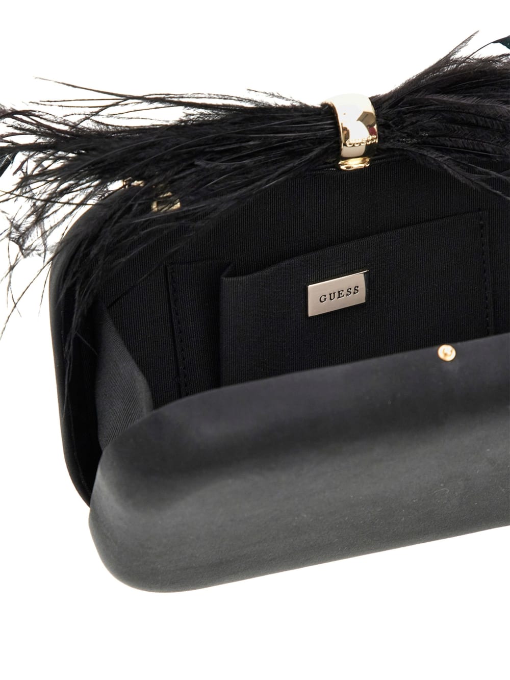 Keyah Feather Top Clutch - Guess