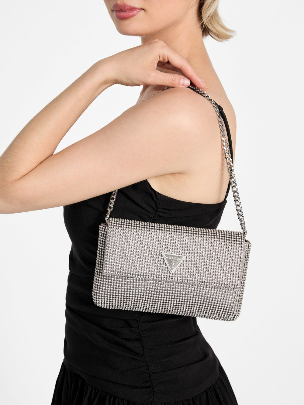 Zalina Mesh Clutch - Guess