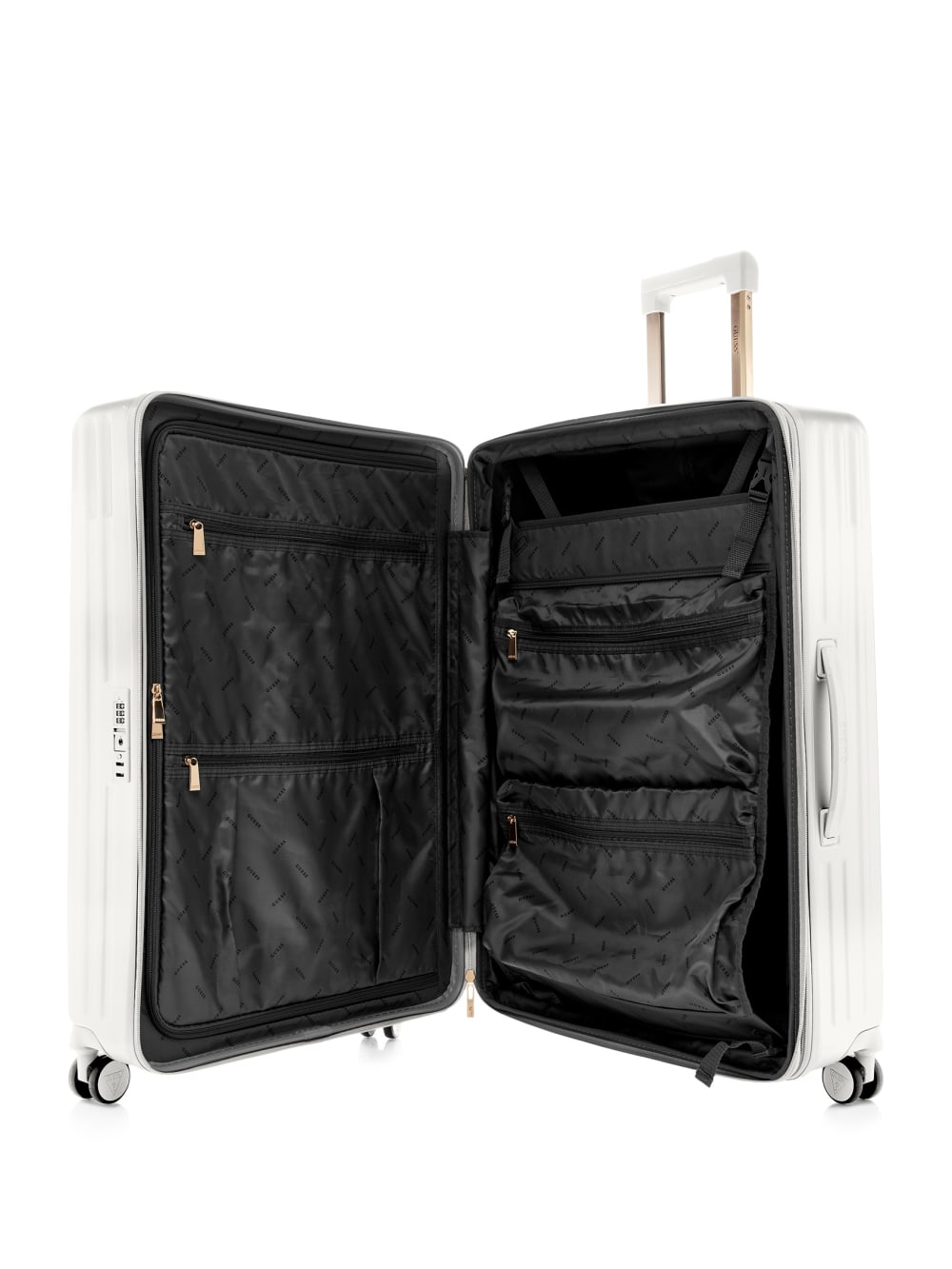 Centennial Logo 28" 8-Wheel Suitcase - Guess