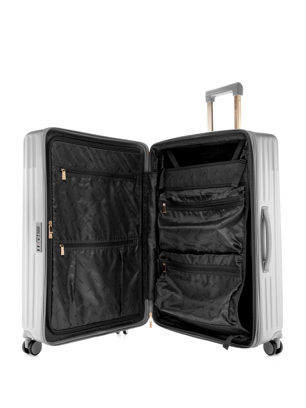 Centennial Logo 28" 8-Wheel Suitcase - Guess