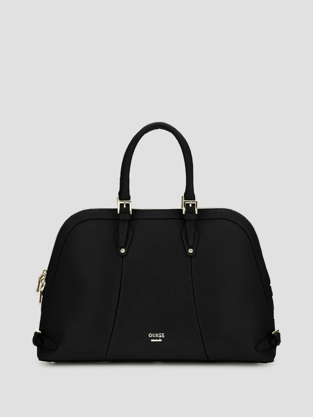 New Adele Luxe Leather Large Dome Satchel - Guess