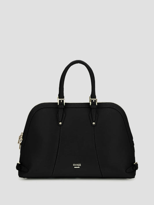 New Adele Luxe Leather Large Dome Satchel - Guess