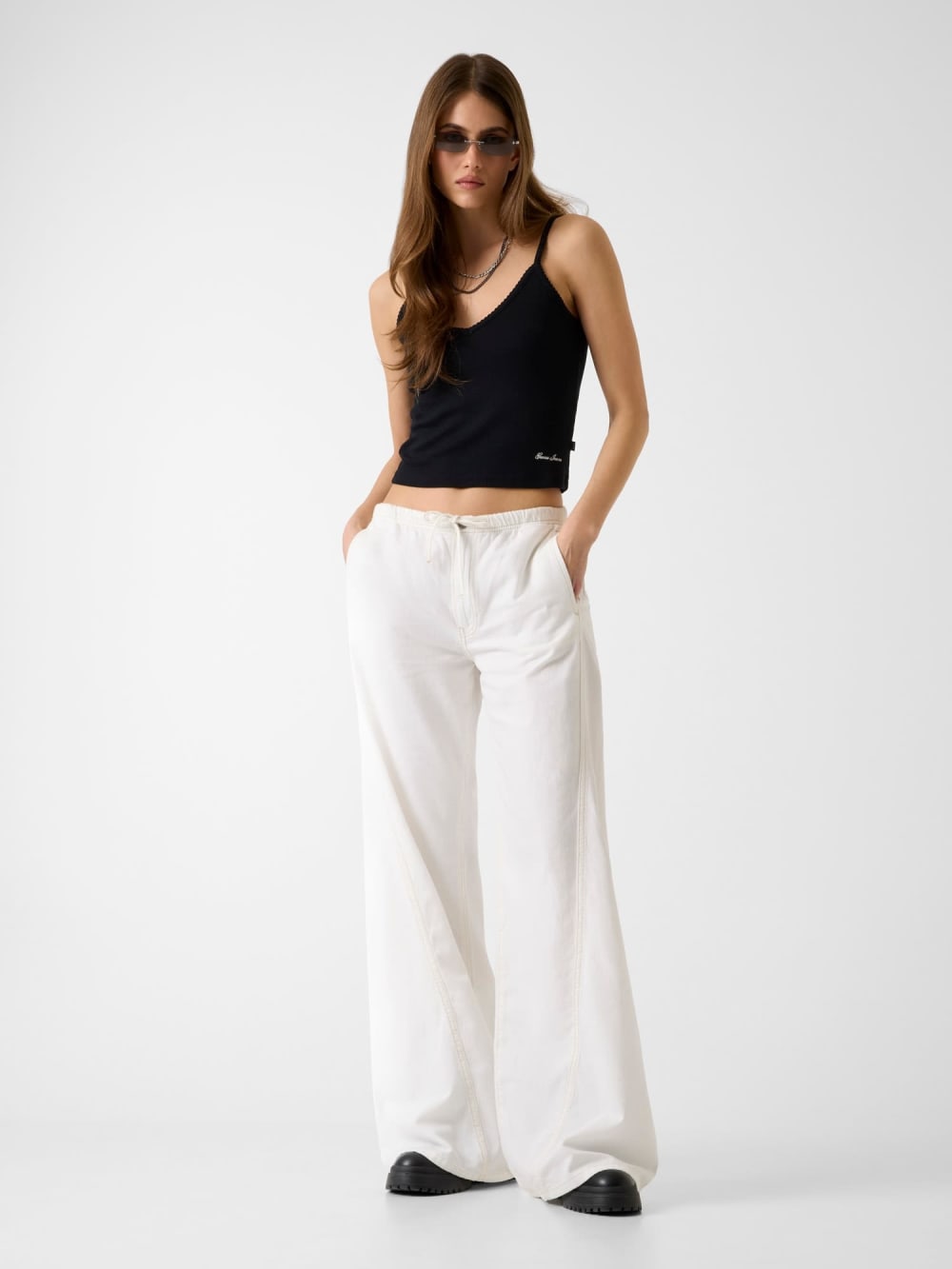 Jogger wide leg jeans - Guess