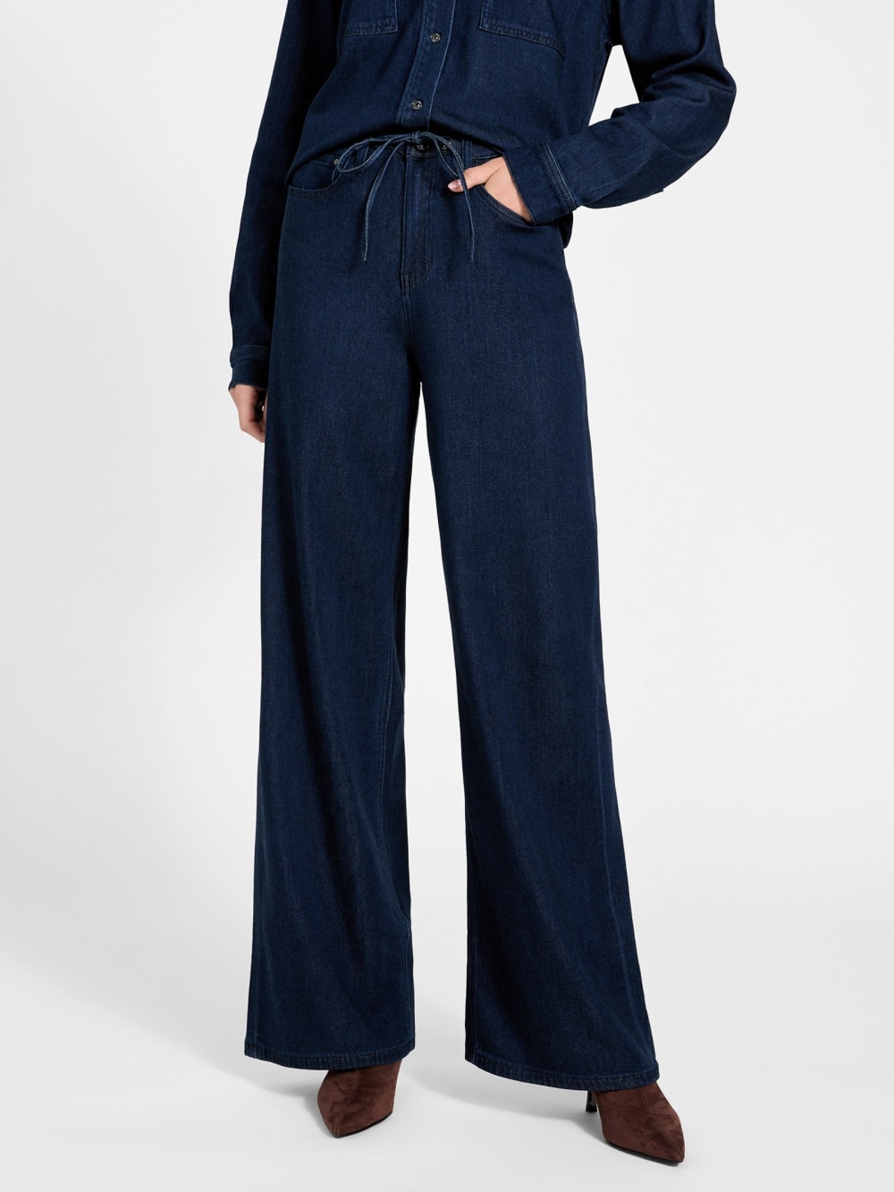 Wide-leg lyocell jeans - Guess