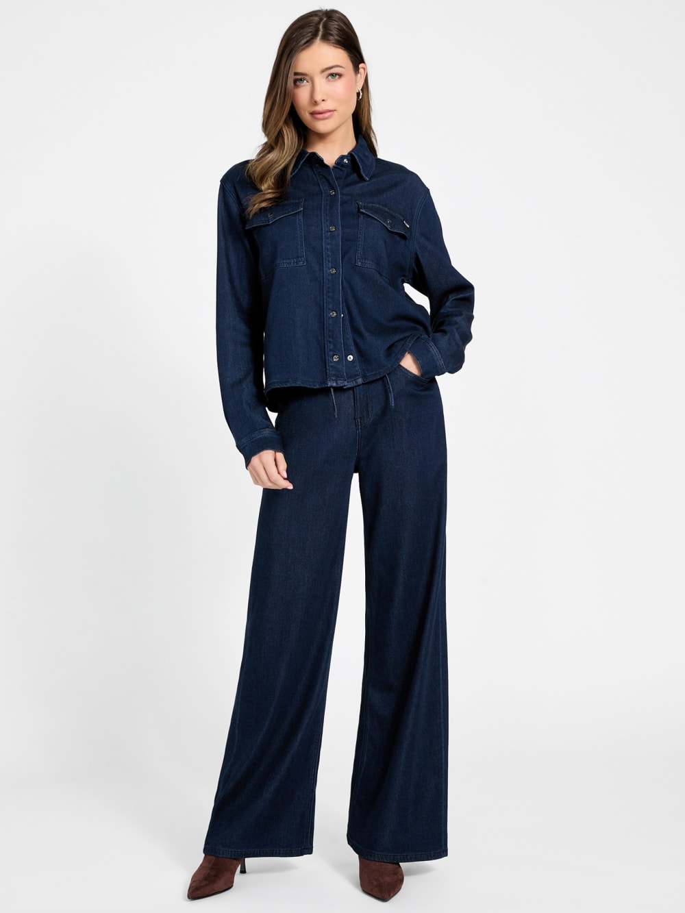 Wide-leg lyocell jeans - Guess