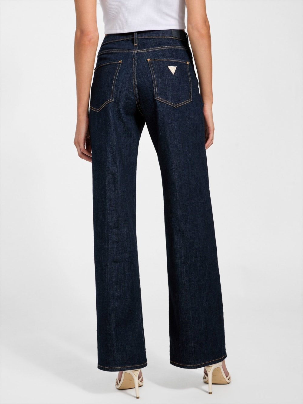 Eco Tinted Wide-Leg Jeans - Guess