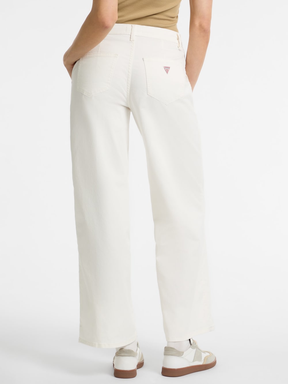 Utility Wide-Leg Jeans - Guess