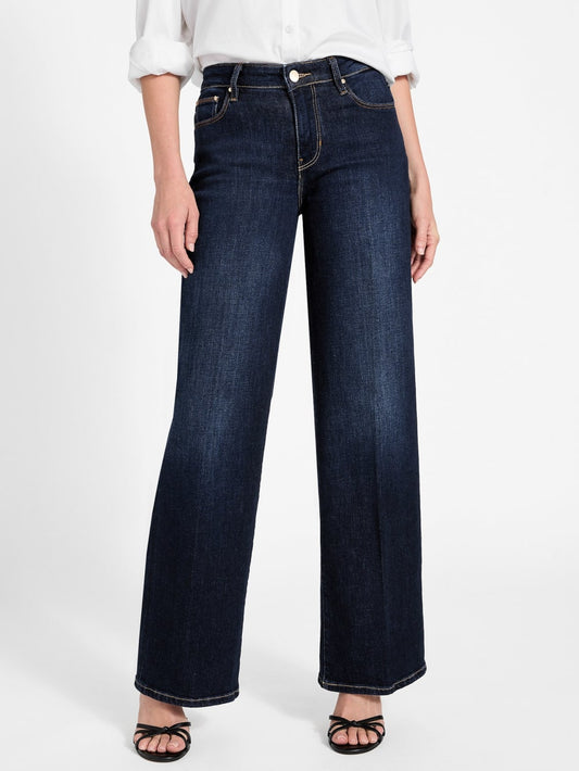 Mid-Rise Sexy Palazzo Wide-Leg Jeans - Guess