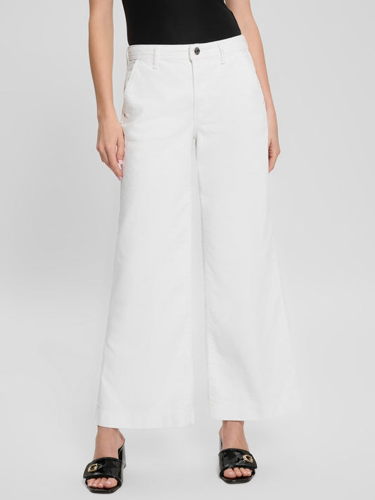 Eco Zoya Cropped Wide Jeans - Guess