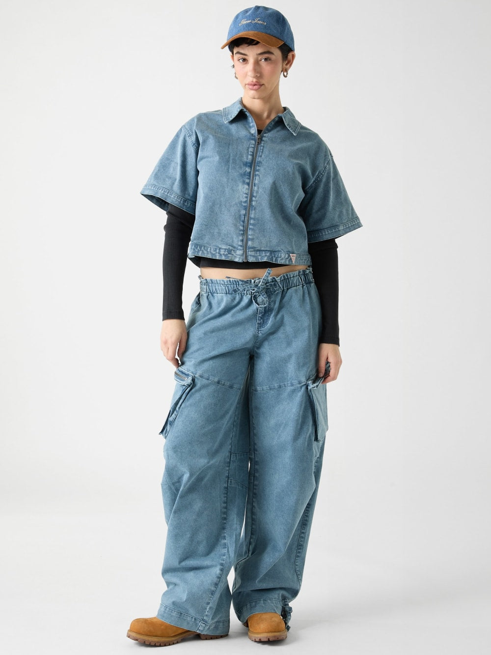 GUESS Originals Baggy Parachute Jeans - Guess