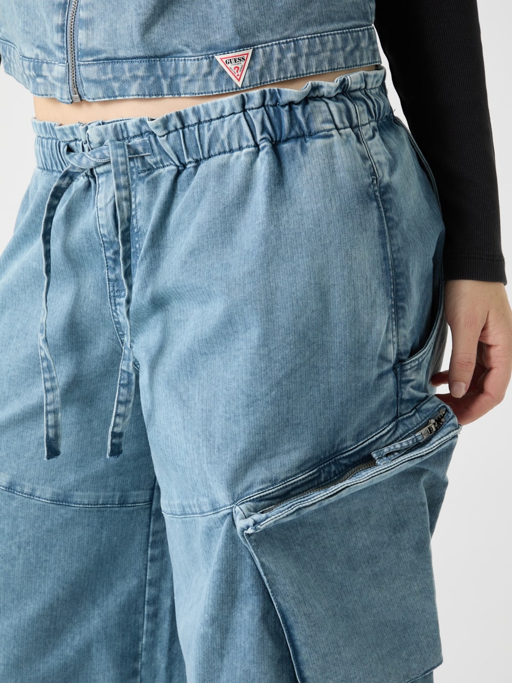 GUESS Originals Baggy Parachute Jeans - Guess