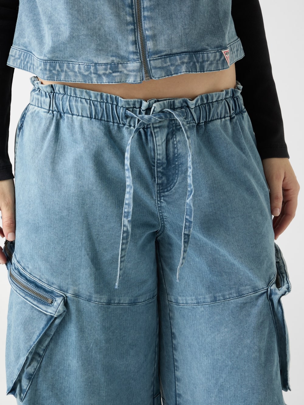 GUESS Originals Baggy Parachute Jeans - Guess