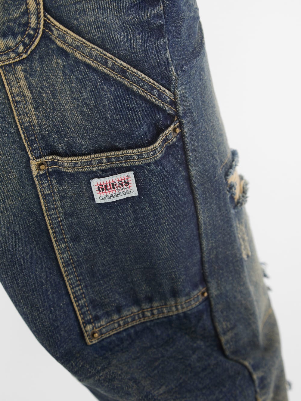 GUESS Originals Distressed Carpenter Jeans - Guess