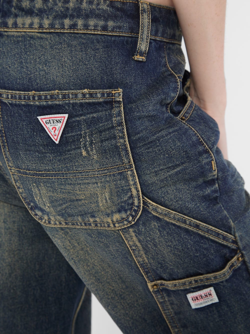 GUESS Originals Distressed Carpenter Jeans - Guess