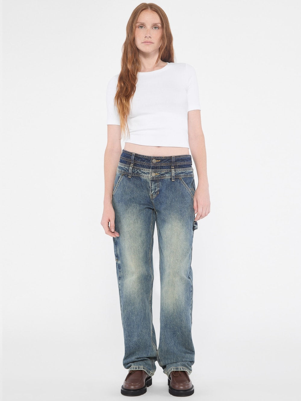 GUESS Originals Double Waistband Carpenter Jeans - Guess
