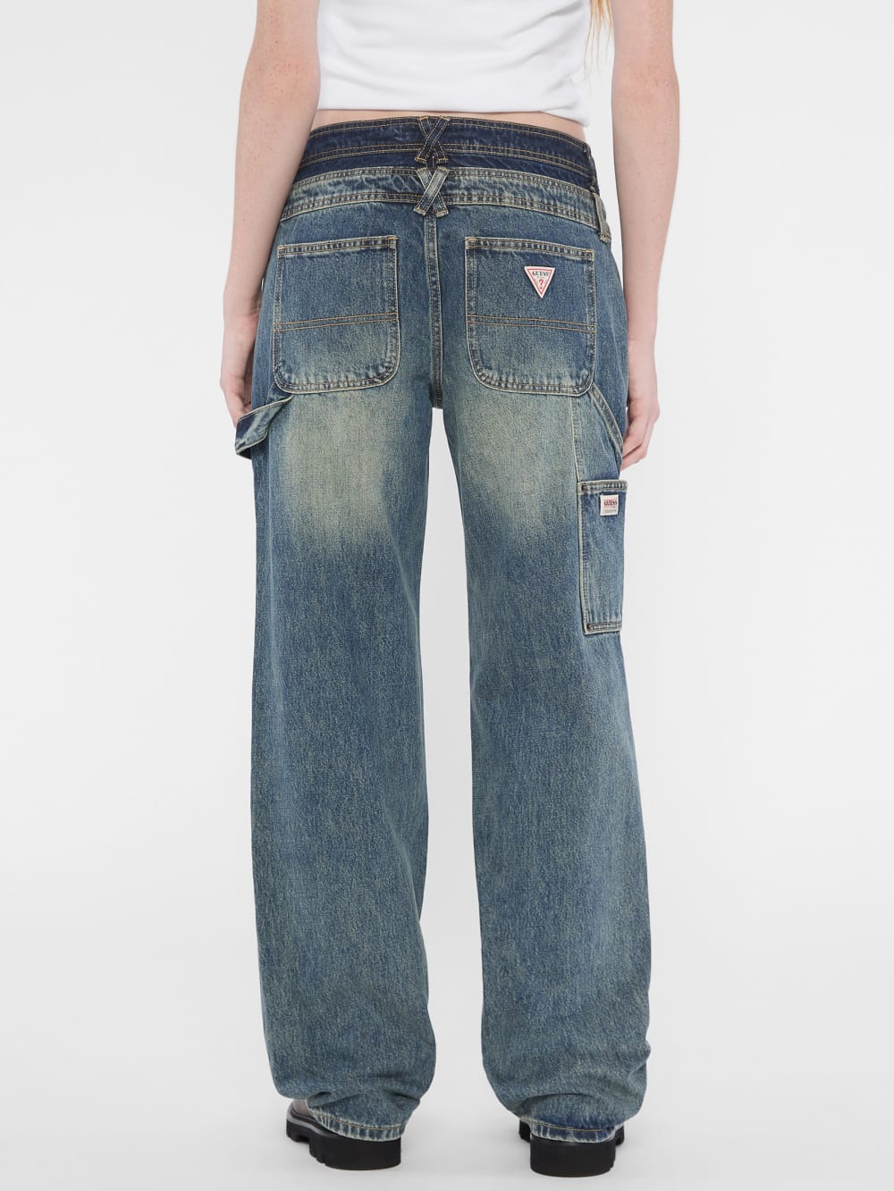 GUESS Originals Double Waistband Carpenter Jeans - Guess