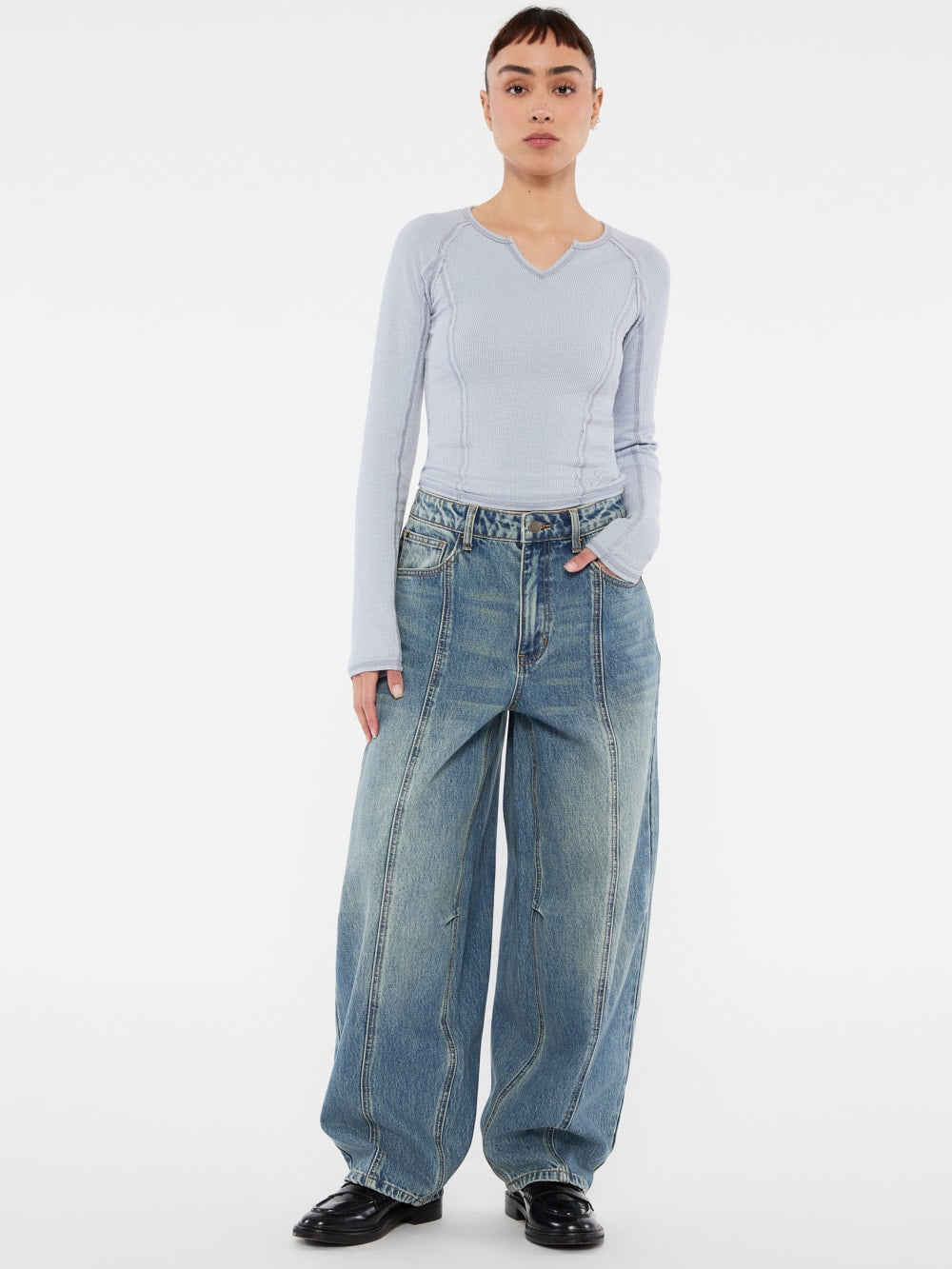 GUESS Originals Tapered Baggy Jeans - Guess