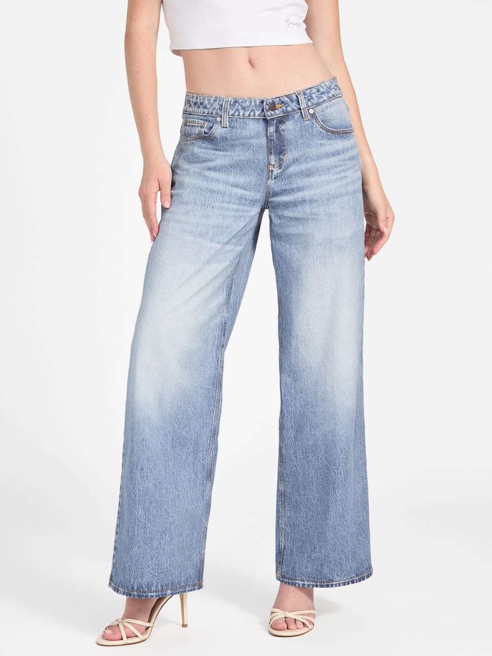 Eco Low-Rise Baggy Jeans - Guess