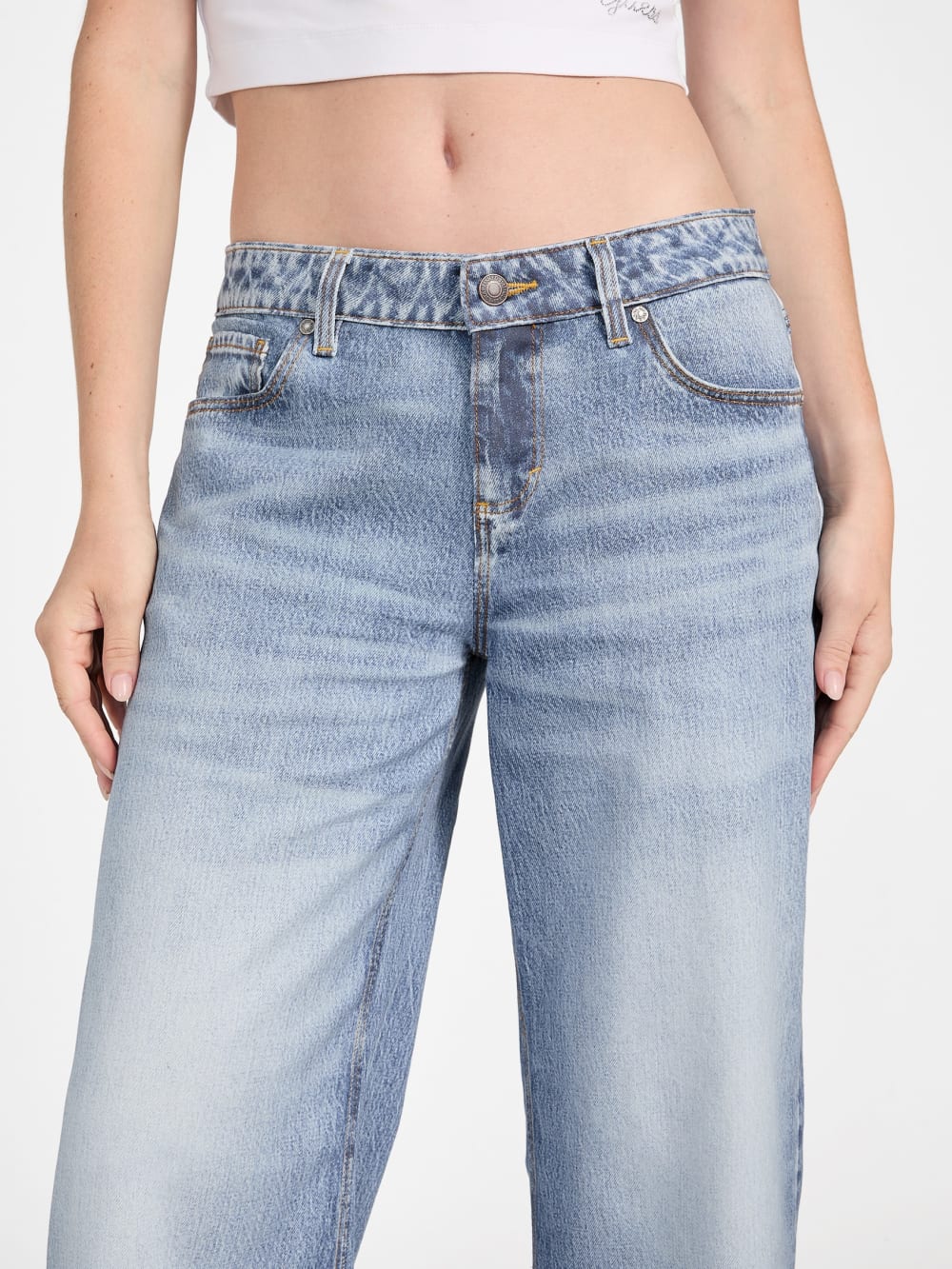 Eco Low-Rise Baggy Jeans - Guess
