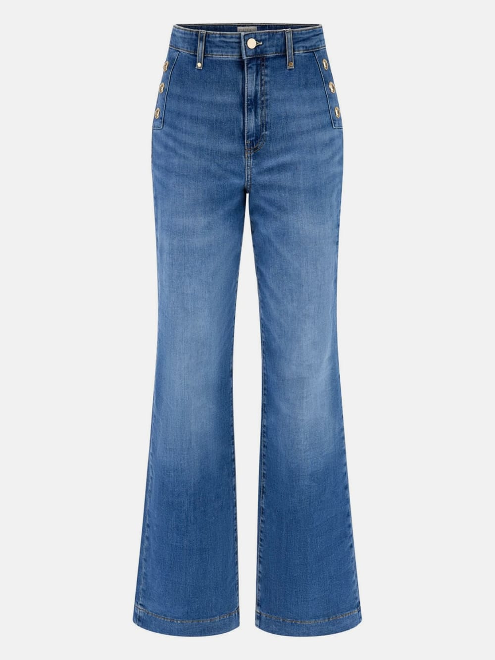 Eco Faye Sailor Flared Jeans - Guess