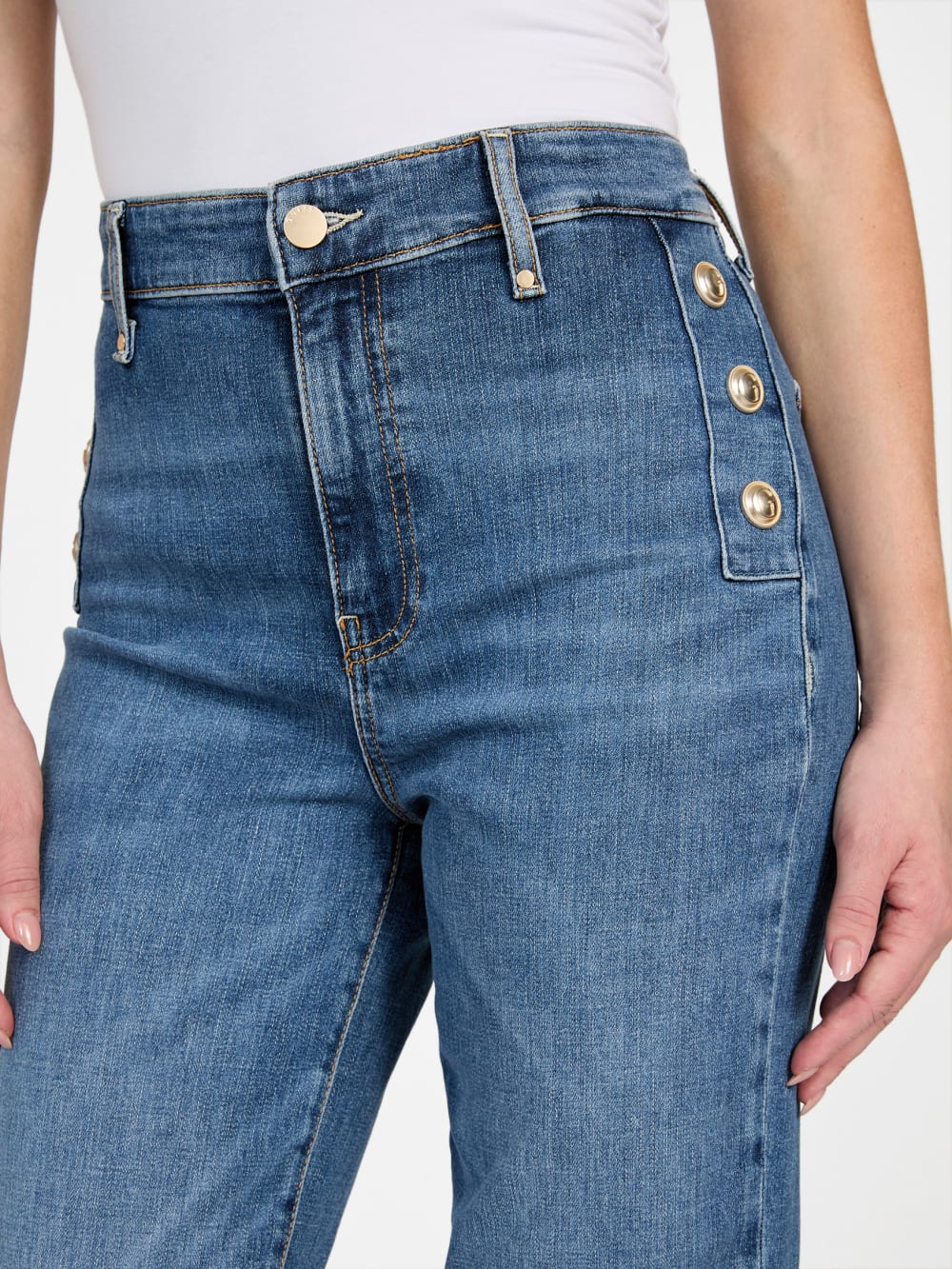 Eco Faye Sailor Flared Jeans - Guess