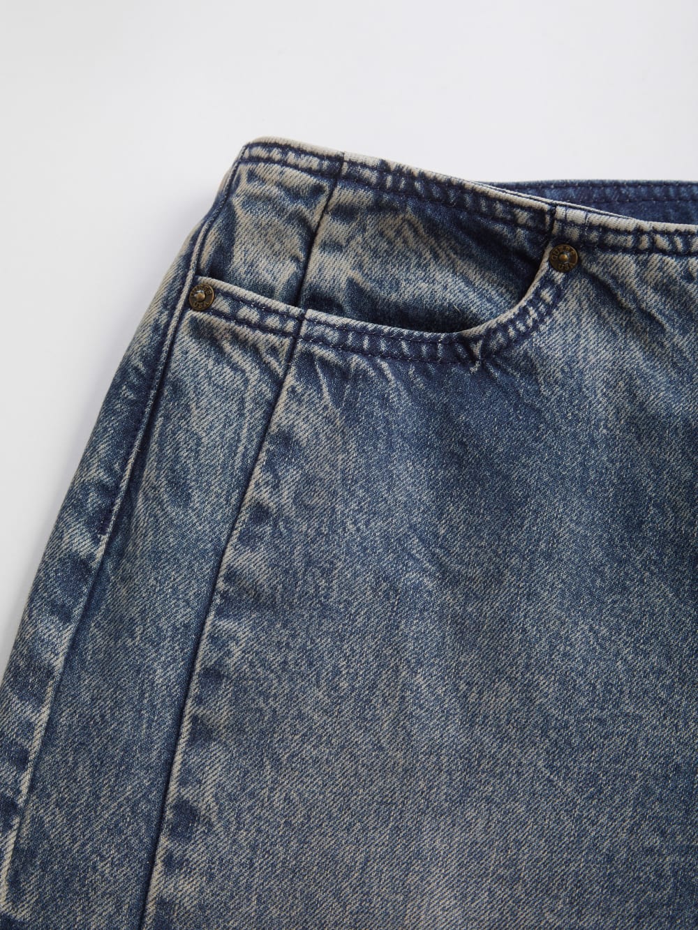 pieced denim jeans - Guess