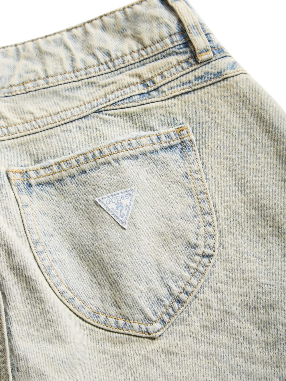 lace denim flare pants - Guess