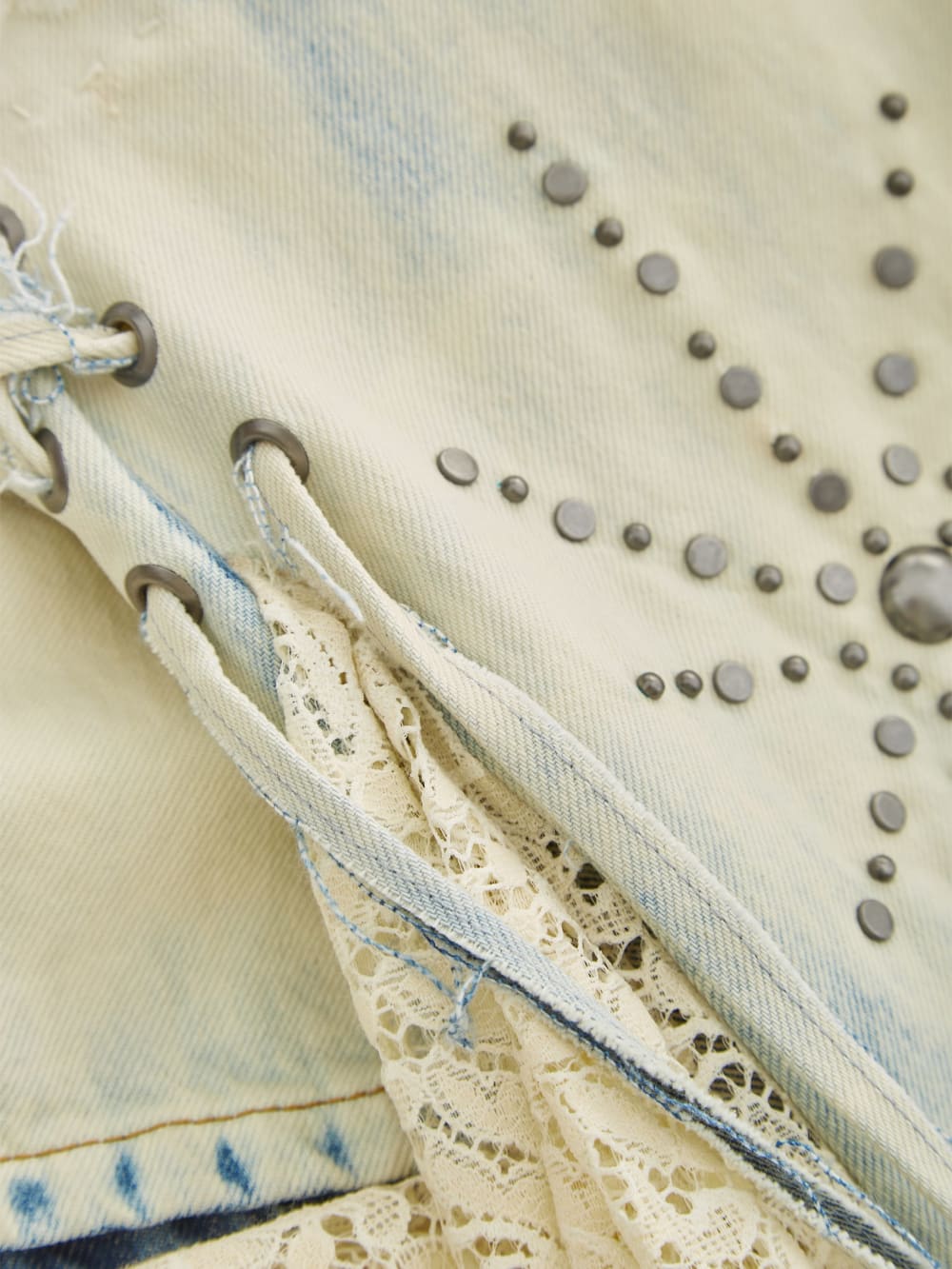 flare lace jeans - Guess