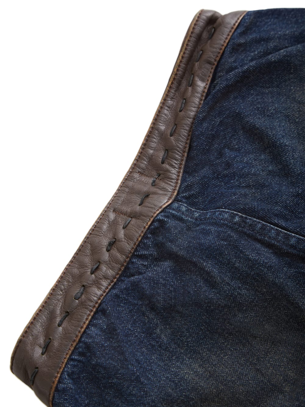 contrast denim flare pants - Guess