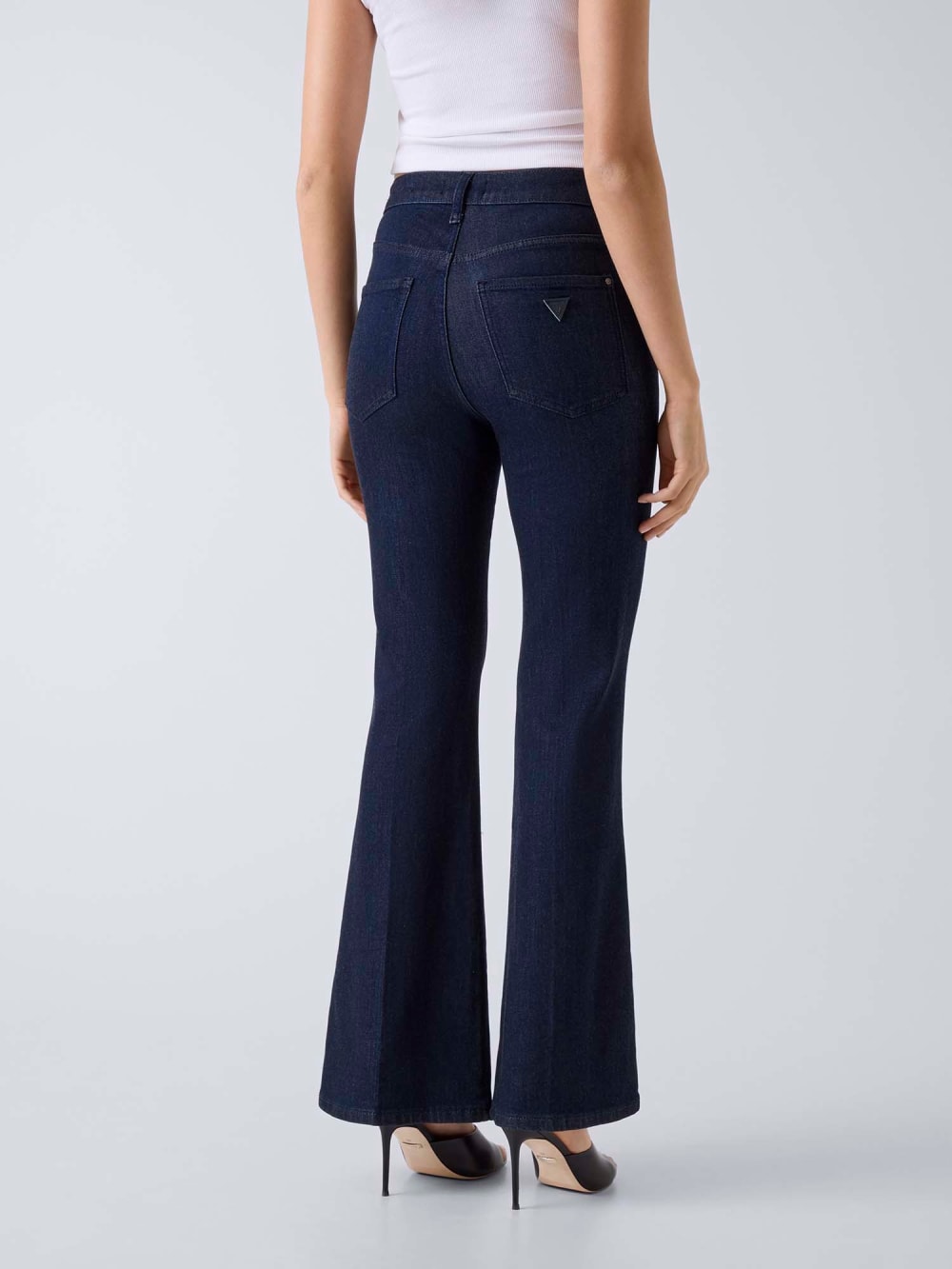 Belle High-Rise Flare Jeans - Guess