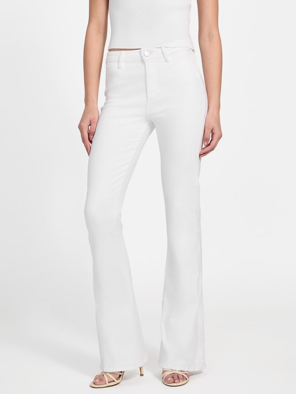 Eco Belle High-Rise Flare Jeans - Guess