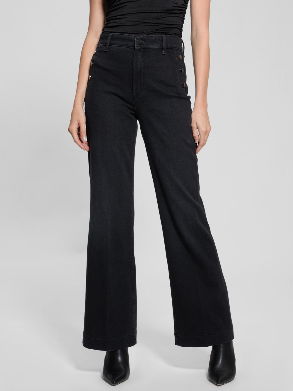 Eco Faye Sailor Flared Jeans - Guess