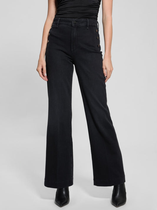 Eco Faye Sailor Flared Jeans - Guess