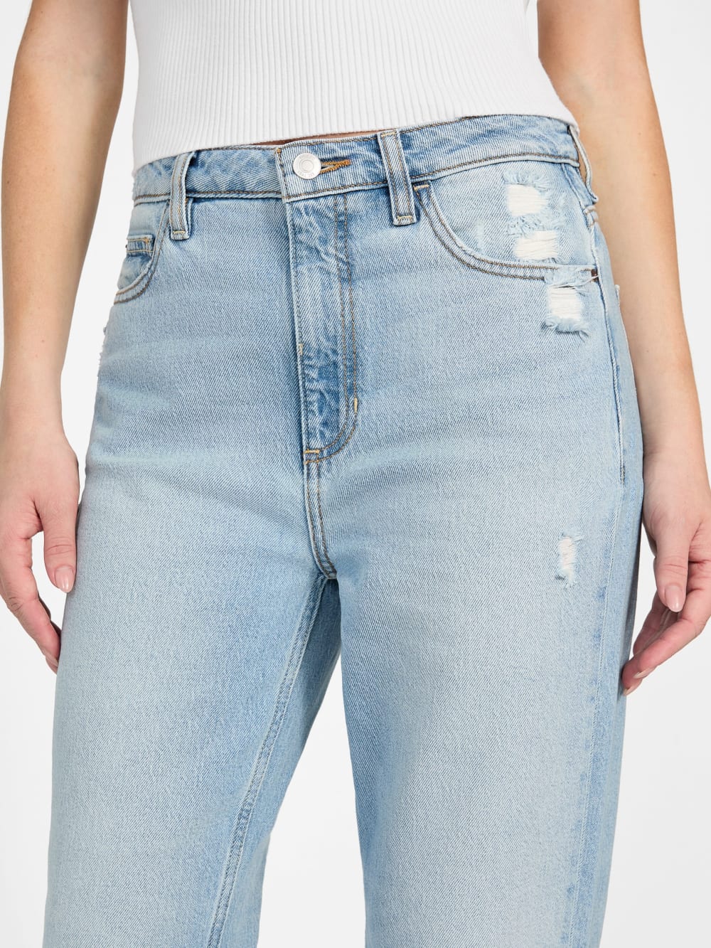 Eco Slim Mom Jeans - Guess