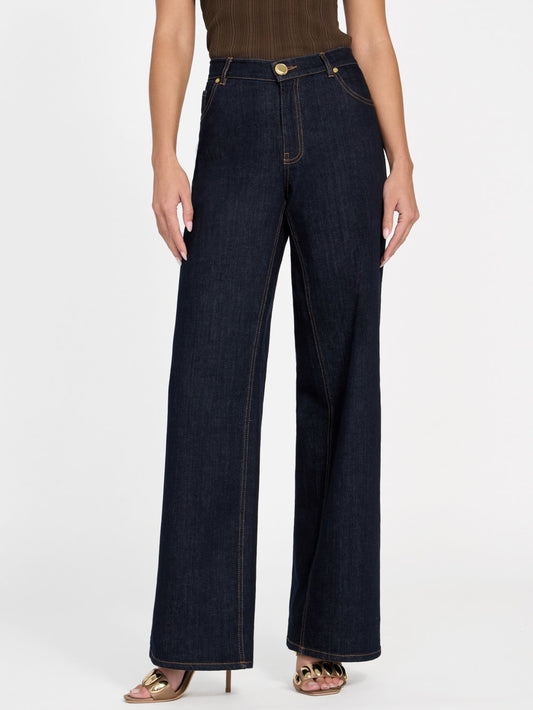 Kylie Mid-Rise Denim Pant - Guess