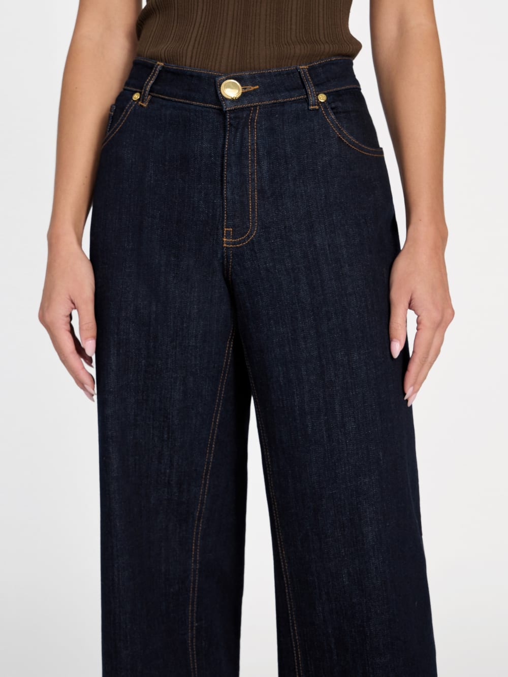 Kylie Mid-Rise Denim Pant - Guess